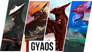 Gyaos Evolution  Gameras archenemy in Movies amp TV Shows [upl. by Nnylodnewg995]