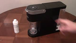 Descaling a Keurig K Slim Coffee Maker [upl. by Klapp443]