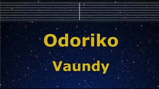 Karaoke♬ Odoriko  Vaundy 【No Guide Melody】 Instrumental Lyric Romanized [upl. by Llewop]