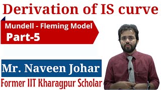 Part  5 Mundell Fleming Model by former IIT Kharagpur Scholar  Mr Naveen Johar  IScurveEco [upl. by Uht78]