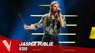 Prince  Kiss ● Jasper Publie  Blinds  The Voice Belgique Saison 11 [upl. by Airemat]