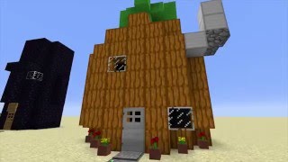 Minecraft  Spongebob Build [upl. by Niwrek303]