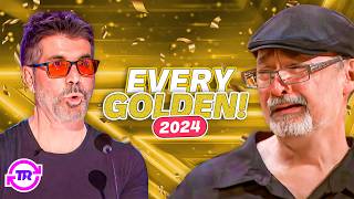 EVERY GOLDEN BUZZER Singer on AGT and BGT 2024 [upl. by Wylen264]