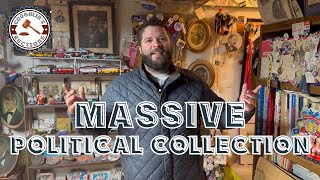 Massive Historic Political Collection Found in Michigan Basement [upl. by Jillene]