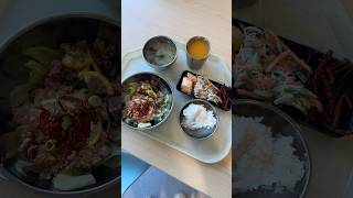 Korean Citrus Fried Chicken Lunch 😆 foodie korean koreanfood mukbang lunchtok kimchi [upl. by Nadeau]