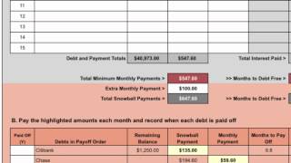 Debt Planning Tool v2 [upl. by Sinnej]