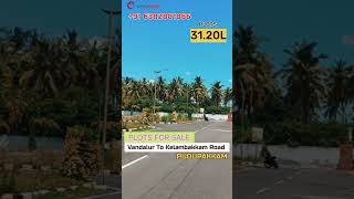 Vandalur to Kelambakkam Main Road Pudupakkam 91 6382881866 chennai realestate siruseri omr [upl. by Moss]