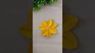 Paper flower paperflowers papercrafts ytshorts paperart [upl. by Rania436]