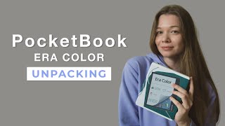 PocketBook Era Color 2024  silent unpacking [upl. by Adnalu]