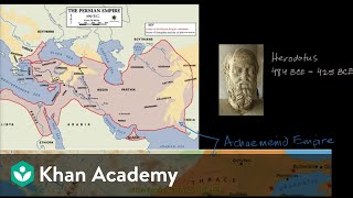 Beginning of the Greco Persian Wars  World History  Khan Academy [upl. by Enirehtacyram]