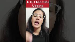 CTET DEC UPDATE  CTET latest news today ctetexam kvs dsssb trending viralvideo shorts [upl. by Assille]