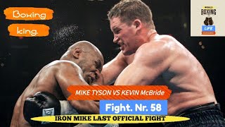 MIKE TYSON VS KEVIN McBride Fight Nr 58 IRON MIKE LAST OFFICIAL FIGHT 11062005 [upl. by Beutner]