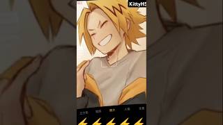 Denki Kaminari denkikaminari denki mha mhaedit mhaedits [upl. by Eeralih]