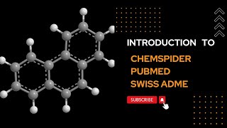 Chemspider  Pubchem Swiss ADME Introduction [upl. by Dong]