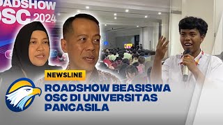 Program Beasiswa OSC Gelar Roadshow di Universita Pancasila Jakarta  Newsline [upl. by Chaffin]