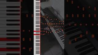 Sealed Vessel  Hollow Knight  Piano TutorialVisualizer shorts pt 5 [upl. by Damiano]