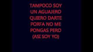 ASI SOY YO LETRA [upl. by Kinny19]