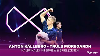 Anton Källberg  Truls Möregardh  WTT Champions 2024 Frankfurt  Halbfinale [upl. by Dave563]