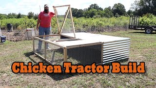 Salatin Style Chicken Tractor Build [upl. by Barrada]