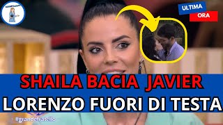 🔥 SCANDALO GF BACI PROIBITI TRA SHAILA GATTA JAVIER MARTINEZ E LORENZO SPOLVERATO 😱💔 [upl. by Ynna]