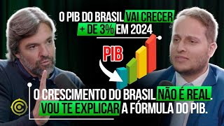 A REAL SITUAÇÃO DO PIB BRASILEIRO  Content Podcast [upl. by Mariann405]