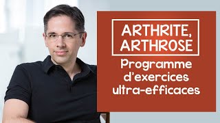 Arthrite et arthrose exercices ULTRAEFFICACES à faire en position assise [upl. by Pleione]