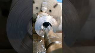 Lathe works lathe cnc mechanical diy viral shorts [upl. by Oilla]