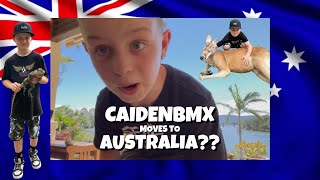 Caiden moves to AUSTRALIA [upl. by Elocn]