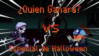 Jugando FNFEspecial de Halloween [upl. by Herwick]