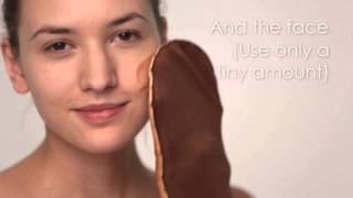 How to Apply Sunshimmer Water Resistant Instant Tan  Rimmel London [upl. by Borras]