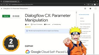 Dialogflow CX Parameter Manipulation  qwiklabs  GSP949 [upl. by Adnorrahs]