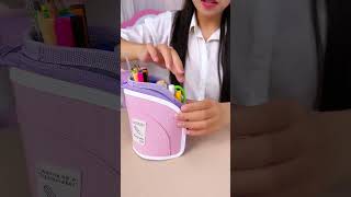 Largecapacity pencil case turns into a pen holder in one second making it much easier to find [upl. by Adaner]