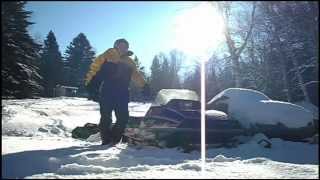 4 Snowmobile Cold Starts [upl. by Annoyt]