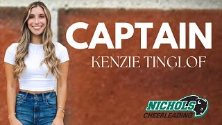 Nichols College Cheer Captain Kenzie Tinglof [upl. by Sidon]