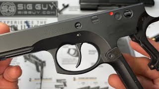 CZ 75 SP01 Trigger Replacement [upl. by Tidwell232]