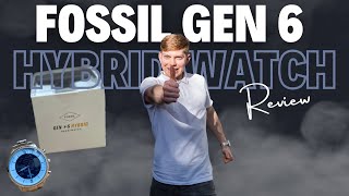 Fossil gen 6 hybrid watch review [upl. by Onahpets]