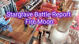 Stargrave Battle Report Fire Moon Scenario [upl. by Amre655]