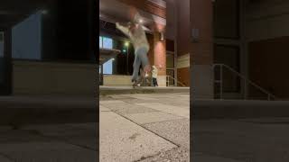 First Ollie down ledge it was bad but I’ll get a better one next time [upl. by Nolad]