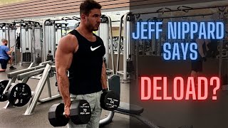 Jeff Nippard Says Deload WRONG [upl. by Diarmid]