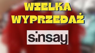 Wielka wyprzedaż w Sinsay [upl. by Feenah]