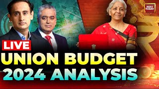 Budget 2024 LIVE  Finance Minister Nirmala Sitharaman Budget Speech 2024 LIVE  India Today Live [upl. by Yddor]