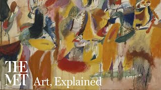 Deciphering the language of paint in Arshile Gorkys quotWater of the Flowery Millquot  Art Explained [upl. by Kcirdlek]