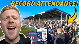 💥 HISTORIC HEATED CUMBRIAN DERBY Barrow AFC v Carlisle United EFL League 2 [upl. by Sauls]