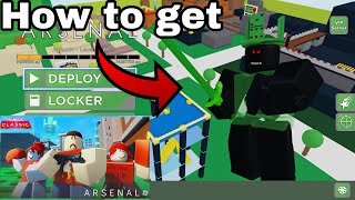 HOW TO GET 1X1X1X1 SKIN IN ARSENAL CLASSIC EVENT  ROBLOX [upl. by Ver]