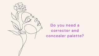 Do you need a corrector and concealer palette [upl. by Lakym157]