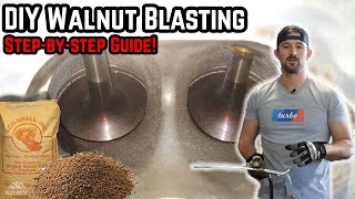 DIY  Walnut Blasting Your Intake Valves Remove Carbon Buildup [upl. by Mcclain288]