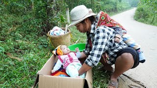 FULL VIDEO 200 Day The journey of a single mother to rescue her abandoned baby  Single mother life [upl. by Carlin225]