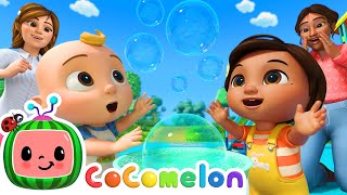 Play Outside Bubbles Song  CoComelon Nursery Rhymes amp Kids Songs [upl. by Drucill]