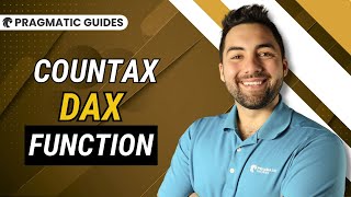 Power BI COUNTAX DAX Function Tutorial 📊 [upl. by Hanoy273]