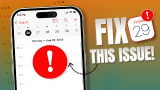 How To Fix iPhone Calendar Not Refreshing  Apple Calendar Not Updating with New Events [upl. by Omocaig]